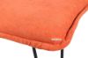 Picture of LOBSTER Fabric Rocking Chair With Footstool *Salamander Orange