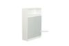 Picture of RENO 2 DOOR Medium Shoe Cabinet *White