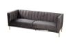 Picture of FALCON 3/2/1 Seater Velvet Sofa Range (Grey)