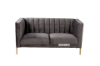 Picture of FALCON 3/2/1 Seater Velvet Sofa Range (Grey)