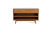 Picture of RETRO 2 Drawers Oak Console Table *Maple