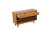 Picture of RETRO 2 Drawers Oak Console Table (Maple)