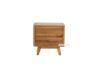 Picture of RETRO 2 Drawer Oak Bedside (Maple)