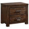 Picture of VENTURA 2-Drawer Oak Bedside Table