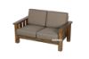 Picture of VENTURA 3/2/1 Seater Oak Sofa Range (Light Brown)