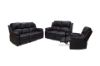 Picture of DOCKLAND Air Leather Reclining Sofa Range (Dark Brown)