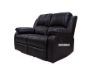 Picture of DOCKLAND Air Leather Reclining Sofa Range (Dark Brown)