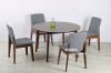 Picture of EDEN 120 Round 5PC Dining Set (Light Grey)