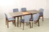 Picture of Eden 150-194 Extension 7Pc Dining Set *Light Grey