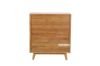 Picture of RETRO 4PC Oak Bedroom Combo in Queen/Super King Size (Maple Colour)