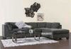 Picture of NEWTON Fabric Sectional Sofa (Dark Grey)