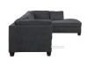 Picture of NEWTON Fabric Sectional Sofa (Dark Grey)