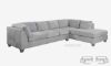 Picture of NEWTON Fabric Sectional Sofa (Light Grey)