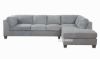 Picture of NEWTON Fabric Sectional Sofa (Light Grey) - Facing Left without Ottoman