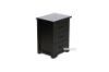 Picture of SYDNEY 3DRW Solid Pine Bedside Table *Dark Chocolate