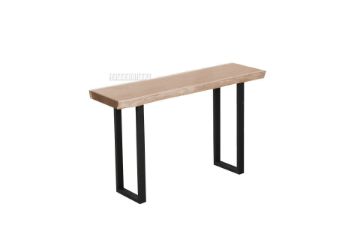 Picture of TASMAN Solid NZ Pine Wood 1.3M/1.5M Live Edge Console Table