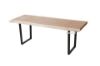 Picture of TASMAN Solid NZ Pine Wood 1.6M/1.8M/2.0M/2.2M/2.4M Dining Table (Live Edge)