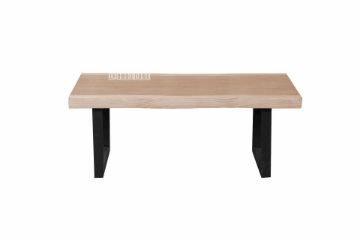 Picture of TASMAN Live Edge Solid NZ Pine Coffee Table - 1.3M