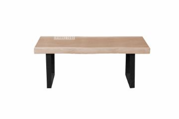 Picture of TASMAN Live Edge Solid NZ Pine Coffee Table - 1.2M