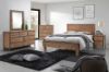 Picture of KANSAS Bedroom Combo in Queen Size (Acacia Wood) - 4PC Combo