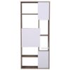 Picture of CINO 175 3 DR Bookshelf (Dark Oak and White Colour)