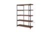 Picture of RUTLAND 166 Bookshelf With Metal Frame (Walnut)