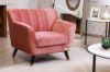 Picture of EVA 3+2+1 Sofa Range (Pink Velvet)