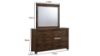 Picture of VENTURA 6 Drawer Dressing Table and Mirror (Oak)