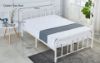 Picture of FLEMINGTON Steel Bed Frame in Single/Double/Queen Size (White)