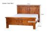 Picture of FOUNDATION Bed Frame (Rustic Pine) - Queen