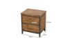 Picture of KANSAS Bedroom Combo in Queen Size *Acacia Wood