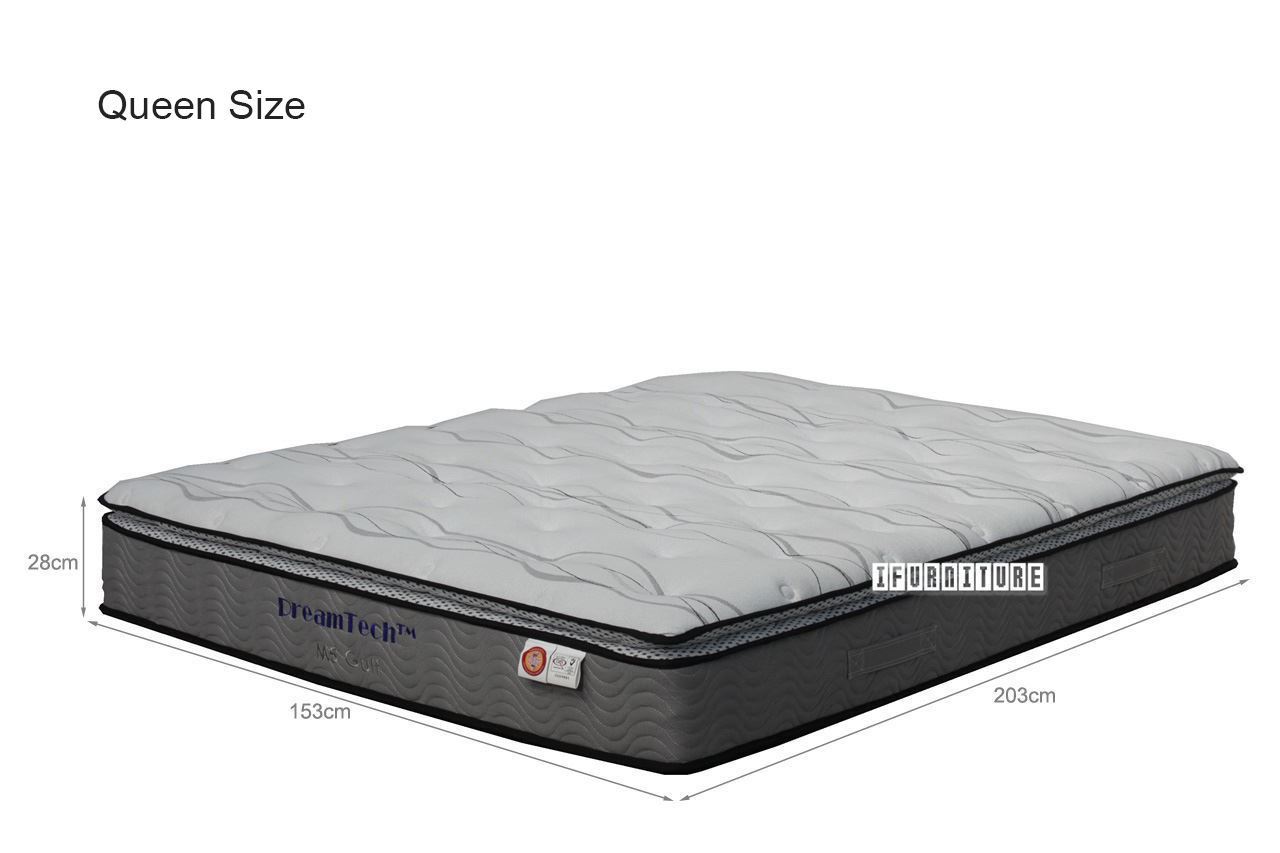 M5 GULF Pocket Spring Mattress in Single/Double/Queen/King/Super King