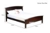 Picture of OLDTOWN Solid Pine Bed Frame in Queen Size