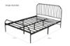 Picture of PHILIPPA Steel Frame Bed Frame in Single/Double/Queen Size