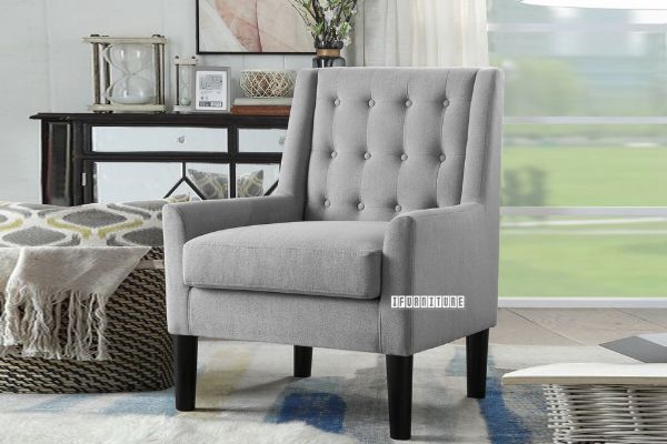 Picture of JUSSI Fabric Lounge Chair *Grey