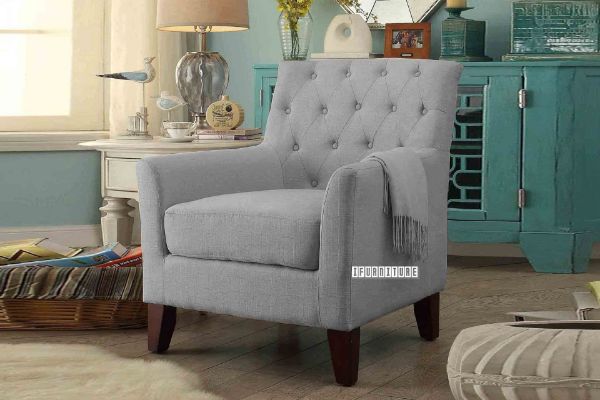 Picture of GROOMBRIDGE Fabric Lounge Chair *Grey