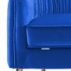 Picture of HANNER Velvet Lounge Chair (Navy Blue)