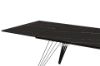 Picture of RANGER 160-240 Extension Ceramic Marble Dining Table (Matt Golden Black)