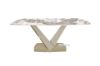 Picture of LANCER 180 Ceramic Marble Dining Table