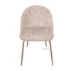 Picture of LANCER Velvet Fabric Dining Chair (Beige)