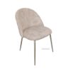 Picture of LANCER Velvet Fabric Dining Chair (Beige)