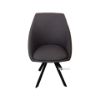 Picture of BRUNO Technical Fabric Swivel Dining Chair *Dark Grey