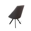 Picture of BRUNO Technical Fabric Swivel Dining Chair *Dark Grey