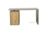 Picture of MORENA 140 1 Door Writing Desk With Shelf *Cement and Natural Oak