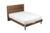 Picture of PARKER Bed Frame with Metal Legs in Queen Size (Walnut)