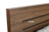 Picture of PARKER Bed Frame with Metal Legs in Queen Size (Walnut)