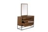 Picture of PARKER 3 DRW 1 DR Dressing Table with Mirror (Walnut)