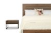 Picture of PARKER 4PC/5PC/6PC Bedroom Combo in Queen Size (Walnut Colour)