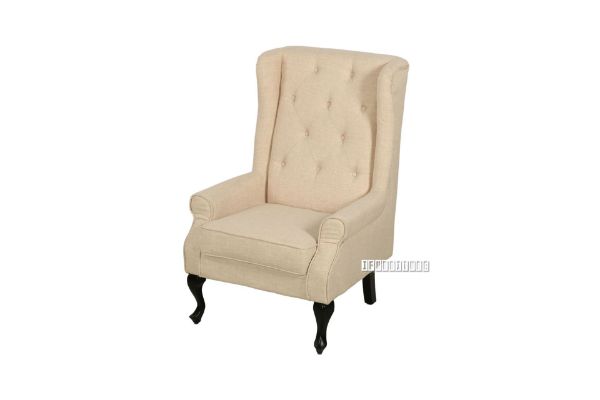 Picture of QUINNY Fabric Lounge Chair (Beige)