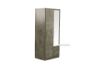 Picture of ADDI 2 DRW 2 DR Wardrobe With Mirror (Grey)